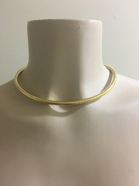 Solid Gold Ally Girl Choker