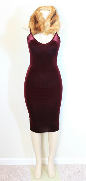 "Wine" Bodycon